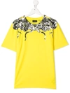 MARCELO BURLON COUNTY OF MILAN TEEN CAMOUFLAGE SNAKE-PRINT COTTON T-SHIRT