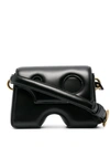 Off-white Burrow-22 Shoulder Bag In Black