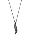 Parts Of Four Bear Tooth Sterling Silver Necklace In Silver