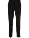 Seventy Slim-fit Tailored Trousers In Black