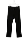 GIVENCHY TEEN STRIPE-EMBELLISHED TROUSERS