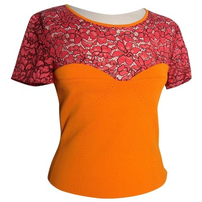 Pre-owned Dior Blouse In Orange