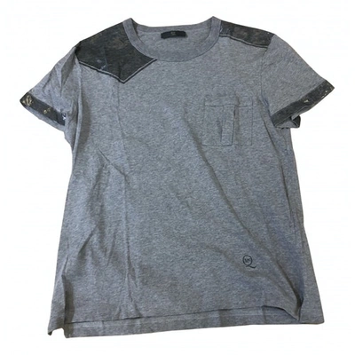 Pre-owned Mcq By Alexander Mcqueen Grey Cotton T-shirt
