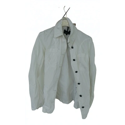 Pre-owned Calvin Klein Jacket In White