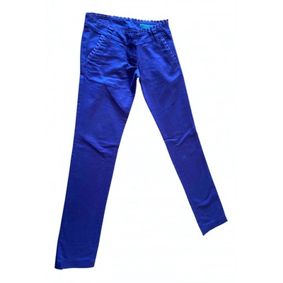 Pre-owned Silvian Heach Chino Pants In Purple