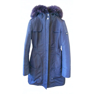 Pre-owned Peuterey Blue Synthetic Jacket