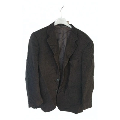 Pre-owned Corneliani Cashmere Vest In Brown