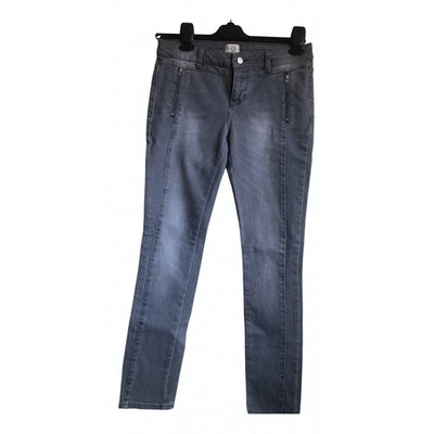 Pre-owned Hoss Intropia Straight Pants In Anthracite