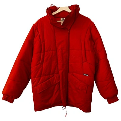 Pre-owned Colmar Coat In Red