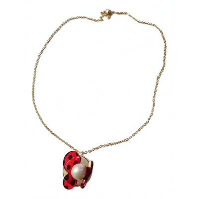 Pre-owned Marc Jacobs Necklace In Gold