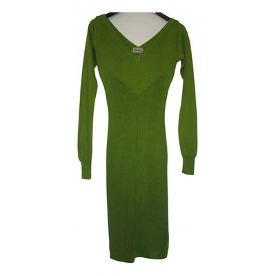 Pre-owned Fiorucci Mid-length Dress In Green