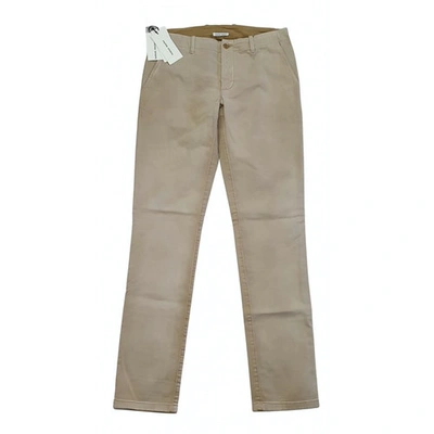 Pre-owned Tomas Maier Chino Pants In Beige
