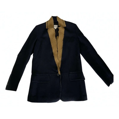 Pre-owned Mauro Grifoni Wool Blazer In Blue