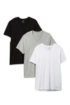 CALVIN KLEIN CALVIN KLEIN 3-PACK COTTON V-NECK T-SHIRT,011531612969