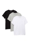 Calvin Klein 3-pack Cotton Crewneck T-shirts In Mp1 1gr Hthr 1w