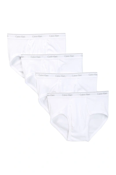 Calvin Klein Cotton Classic Fit Brief In 100 White