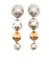 JW ANDERSON GRADUATED BEAD DROP EARRINGS