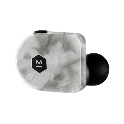 Master & Dynamic® ® Mw07 Plus Right Ear Bud - White Marble In Color<lsn_delimiter>