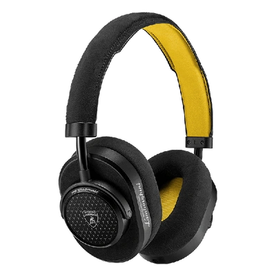 Master & Dynamic® ® Mw65 Automobili Lamborghini Wireless Headphones - Black/black/yellow In Color<lsn_delimiter>