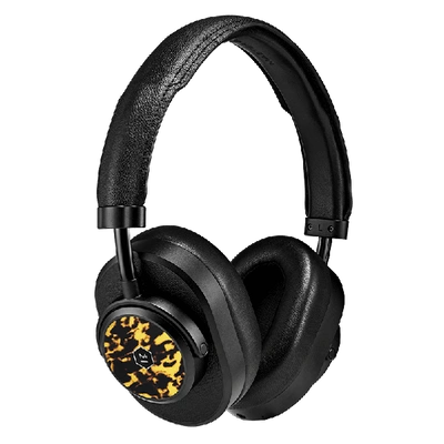 Master & Dynamic® ® Mw65 Oliver Peoples Wireless Premium Leather Headphones - Black Metal/black Leather/dtbk In Color<lsn_delimiter>