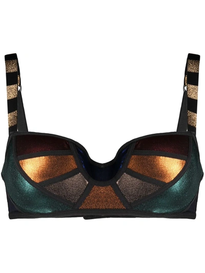 Marlies Dekkers The Rainbow Balcony Bra In Black