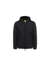 Parajumpers Black Down Ugo Lightweight Jacket In Black