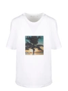 SAINT LAURENT VHS SUNSET T-SHIRT,646190 Y36AD 8486