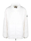 Moncler Menchib Opaque Nylon Down Jacket In White