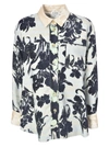 FORTE FORTE FLORAL EMBROIDERED SHIRT,11735045
