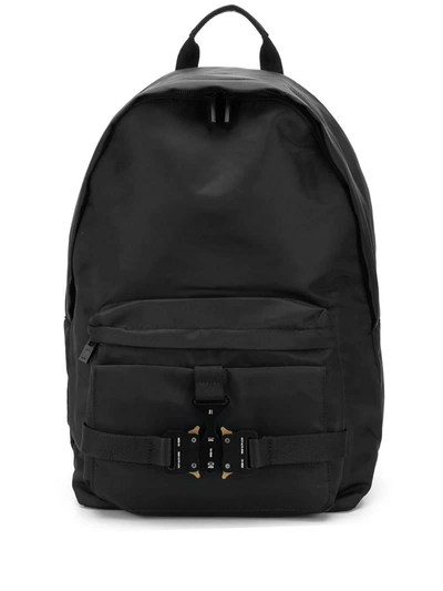 Alyx Black Nylon Backpack In Nero