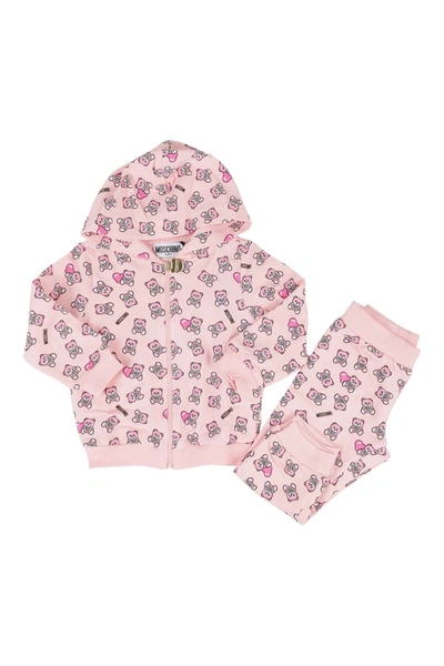 Moschino Babies' Jumpsuit In Sugar Toy