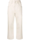 SOFIE D'HOORE POLLOCK CROPPED TROUSERS
