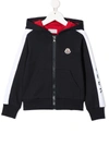 MONCLER LOGO-PATCH HOODIE