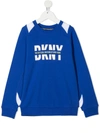 DKNY LOGO PRINT SWEATSHIRT