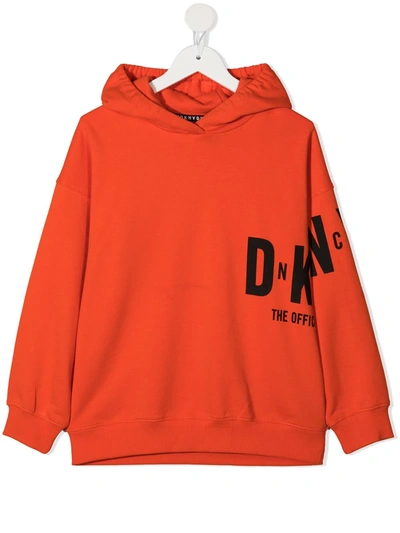 Dkny Teen Sweatshirt With Press In Papavero