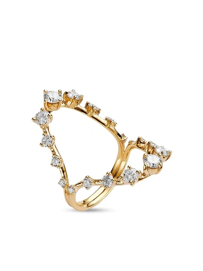 Fernando Jorge 18kt Yellow Gold Brilliant Diamond Open Ring