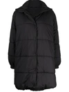 GIVENCHY FLARED HOODED PUFFER JACKET