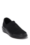 Bzees Charlie Knit Slip-on Sneaker In Black