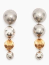 JW ANDERSON GRADUATED BEAD DROP EARRINGS,16208813