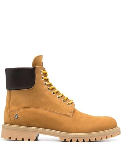 PHILIPP PLEIN CONSTRUCTION BOOTS