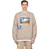 HERON PRESTON TAUPE HERON A.F. SWEATSHIRT