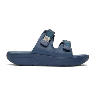 Suicoke Navy Zona Sandals In Blau