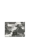 DOLCE & GABBANA CARD HOLDER WITH CAMOFLAUGE PRINT AND LOGO