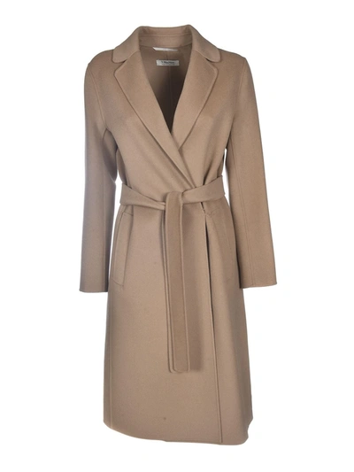 Max Mara Pauline Coat In Beige