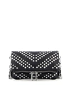 ZADIG & VOLTAIRE STUDDED LEATHER MINI BAG