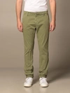 Dondup Gaubert Gabardine Pants In Military