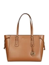 Michael Michael Kors Small Voyager Tote Bag In Marrone