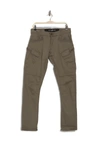 X-ray Slim Cargo Pants In Olive