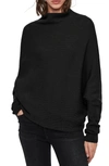 ALLSAINTS RIDLEY FUNNEL NECK WOOL & CASHMERE SWEATER,5059270476454