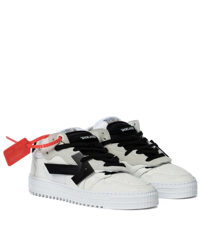 Off-white Offcourt 3.0 Arrow Low Top Trainer In White,black